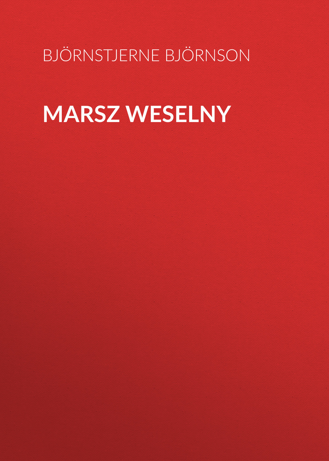 Обложка книги «Marsz weselny»