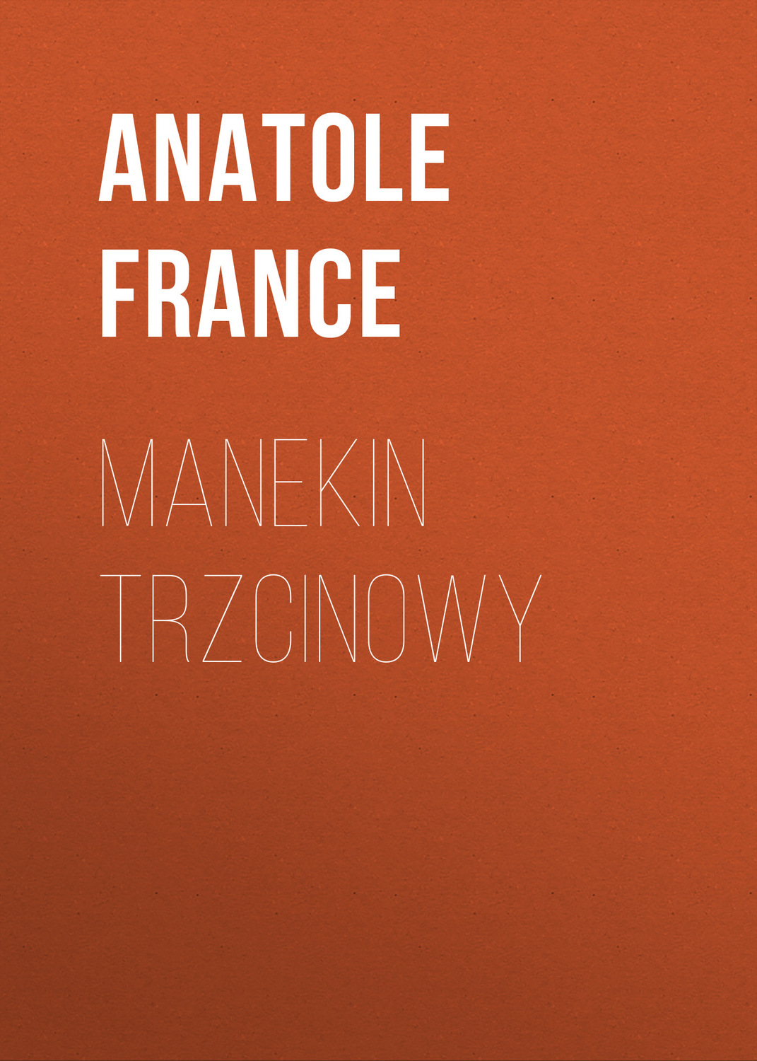 Обложка книги «Manekin trzcinowy»