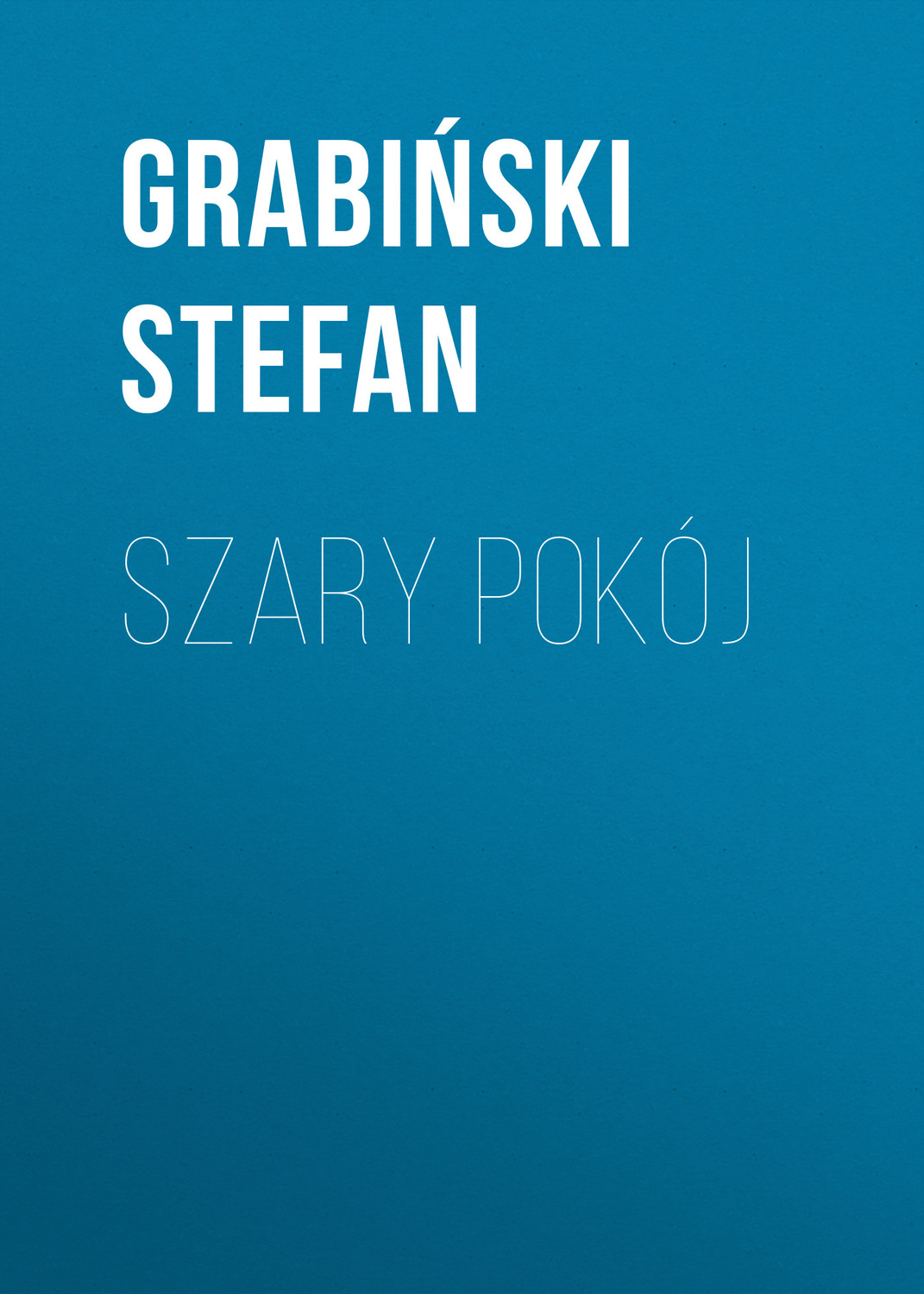 Обложка книги «Szary pokój»