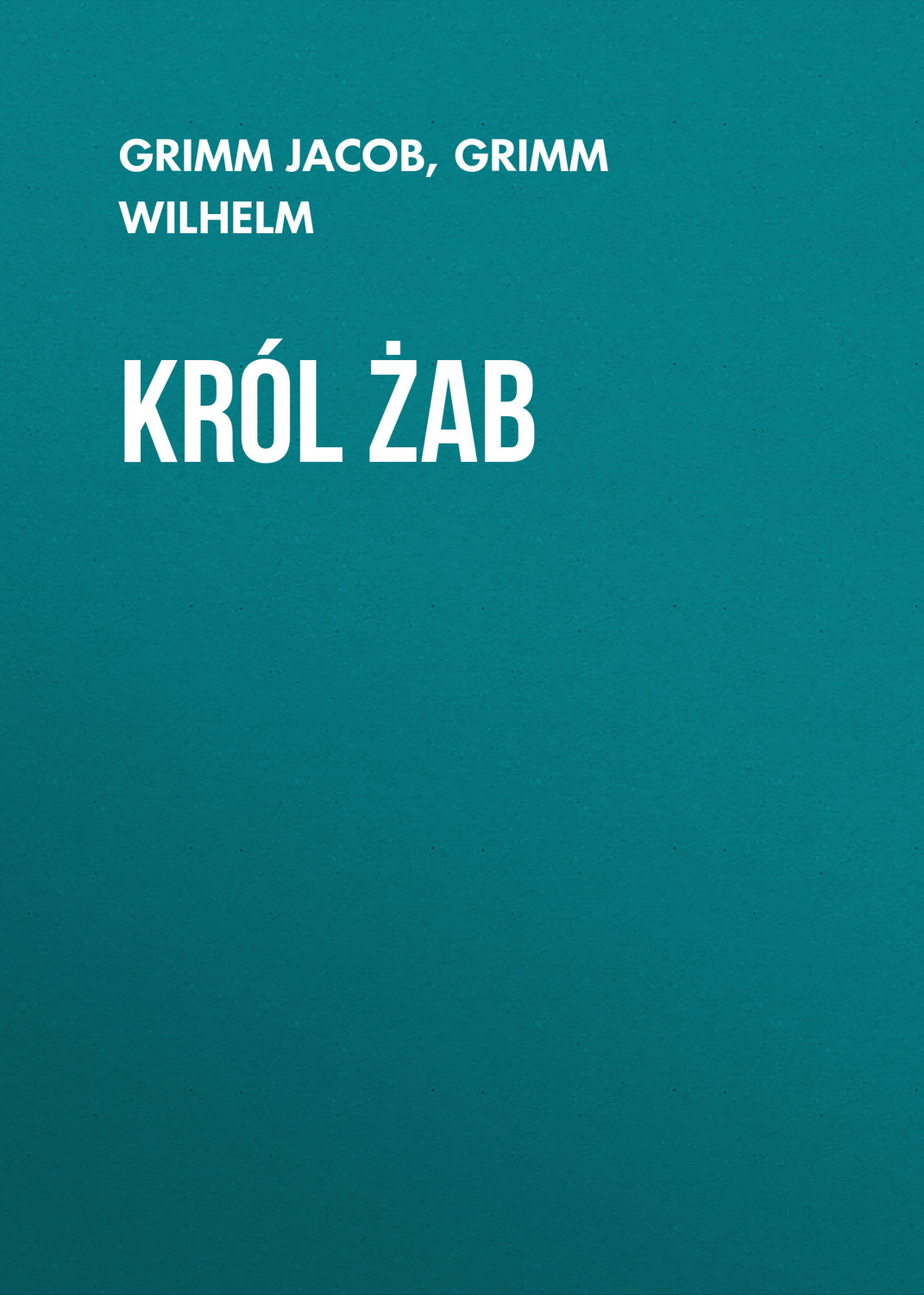 Обложка книги «Król żab»