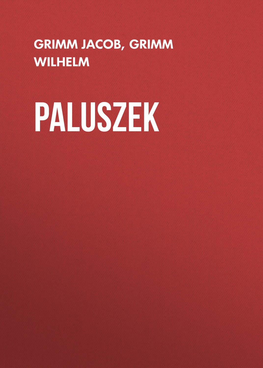 Обложка книги «Paluszek»