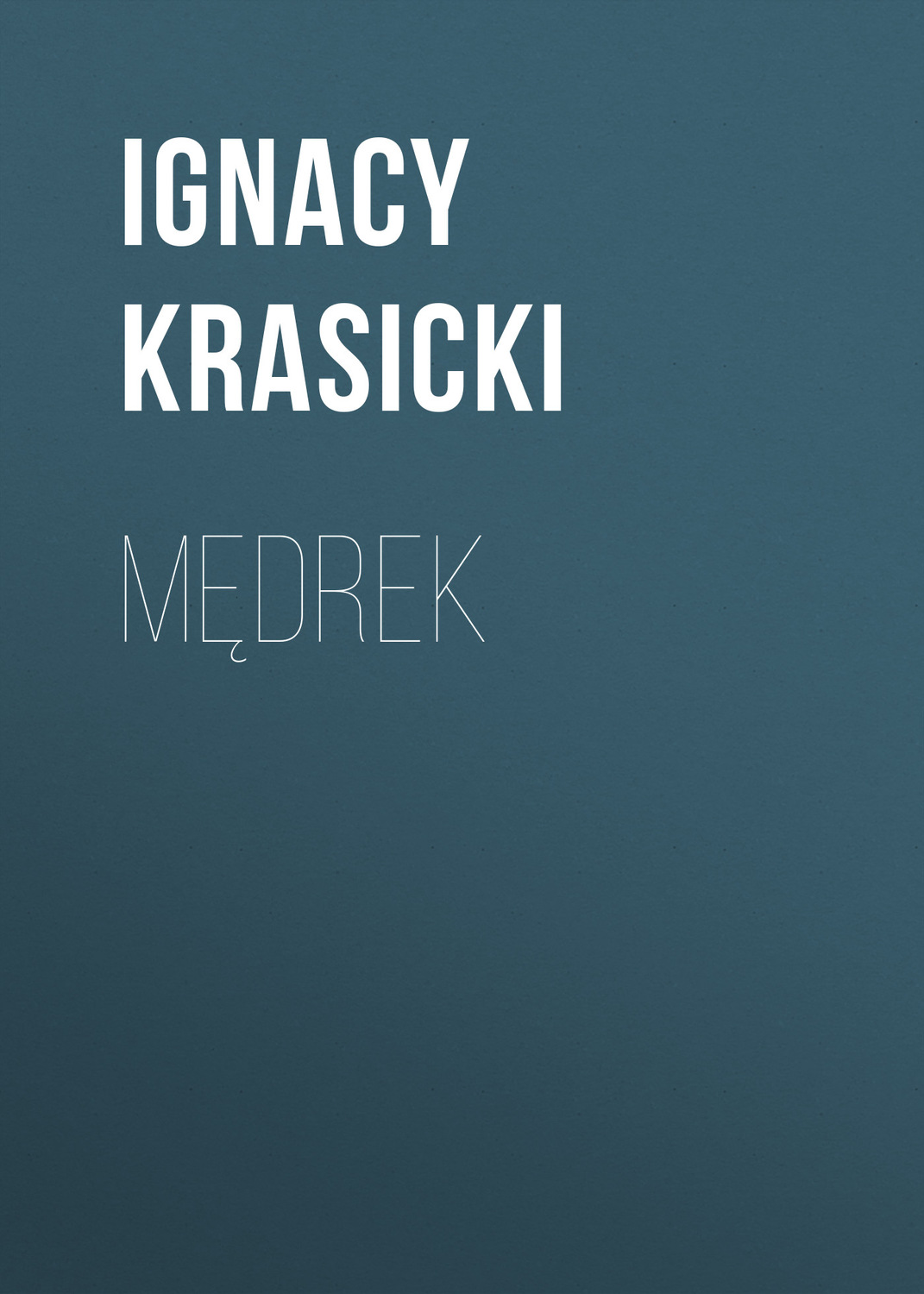 Обложка книги «Mędrek»