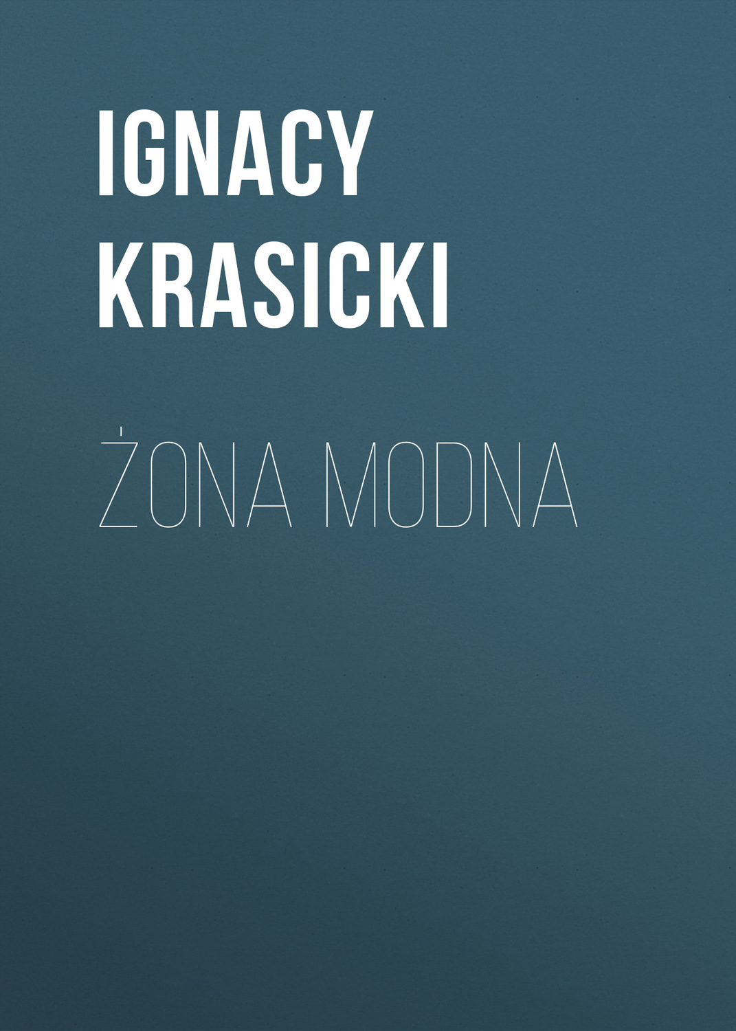 Обложка книги «Żona modna»