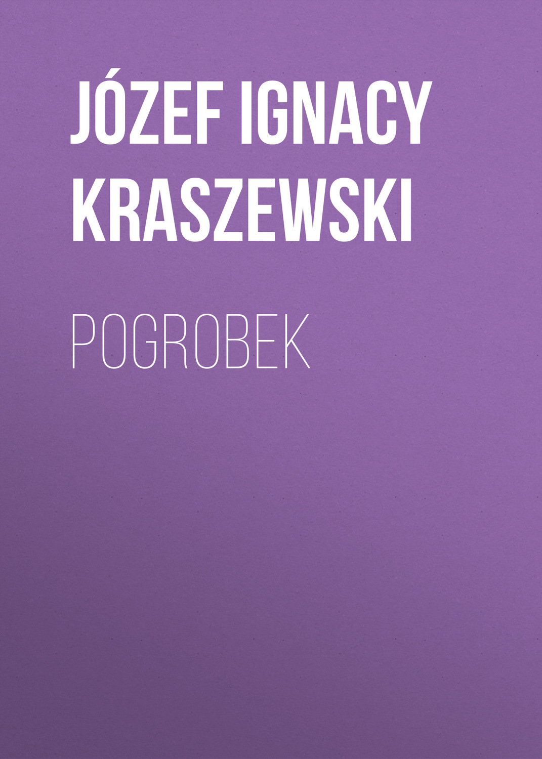 Обложка книги «Pogrobek»