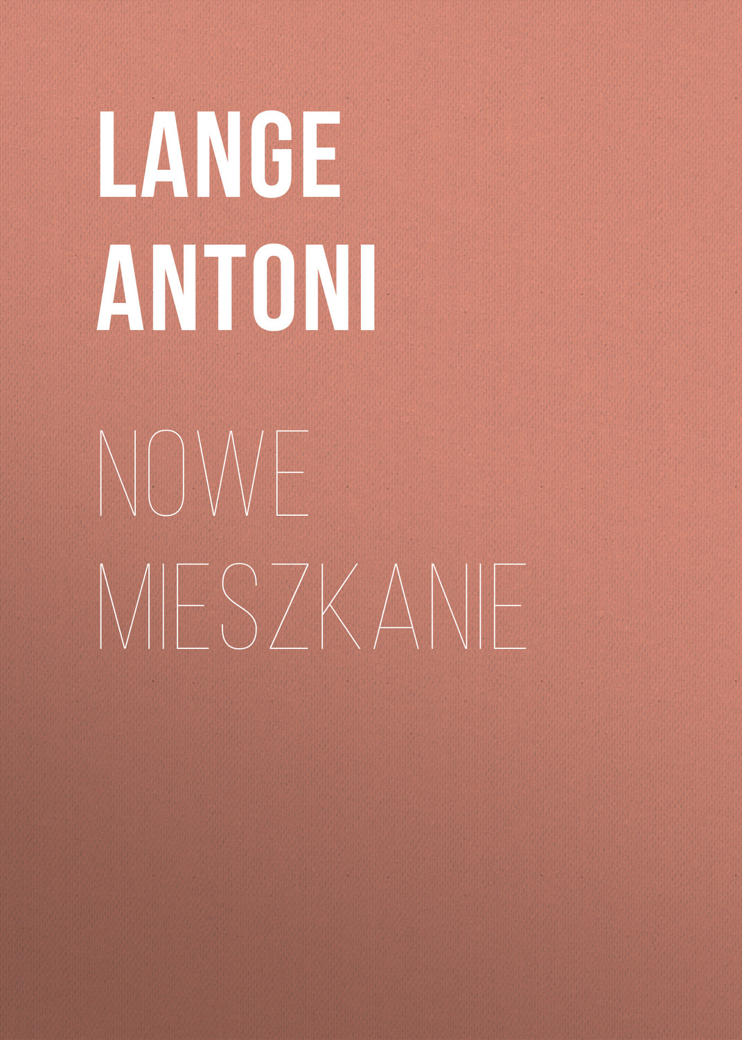 Обложка книги «Nowe mieszkanie»