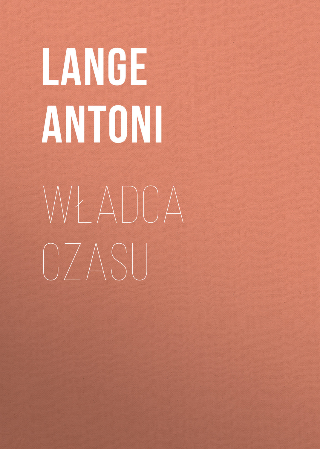 Обложка книги «Władca czasu»