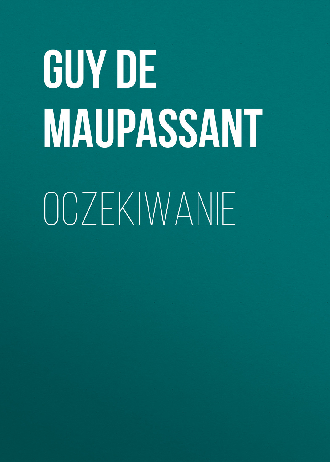 Обложка книги «Oczekiwanie»