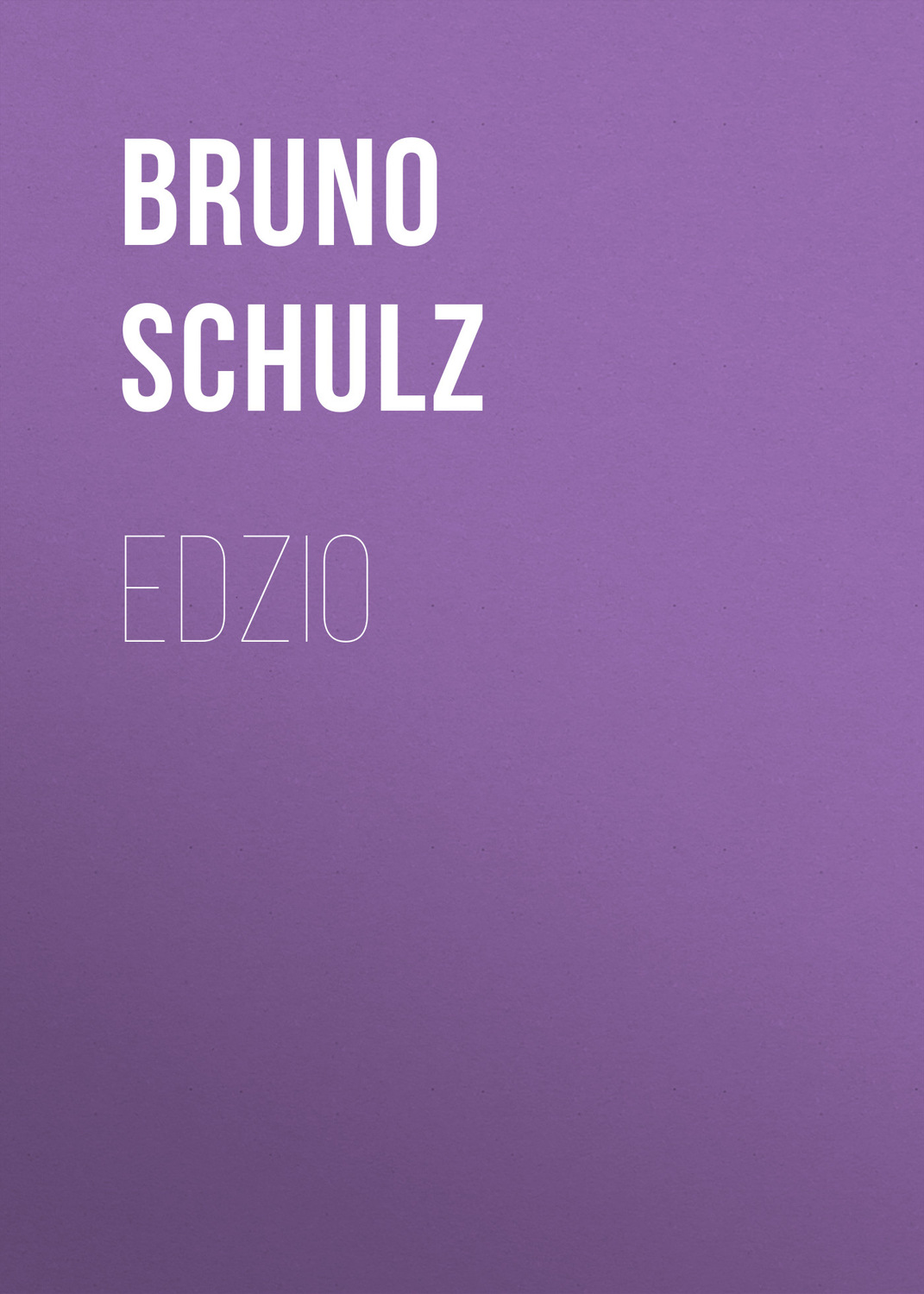 Обложка книги «Edzio»