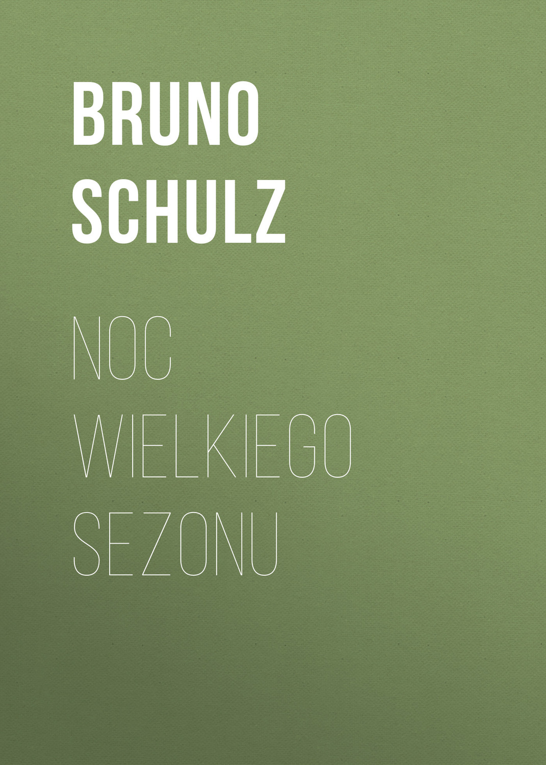 Обложка книги «Noc wielkiego sezonu»