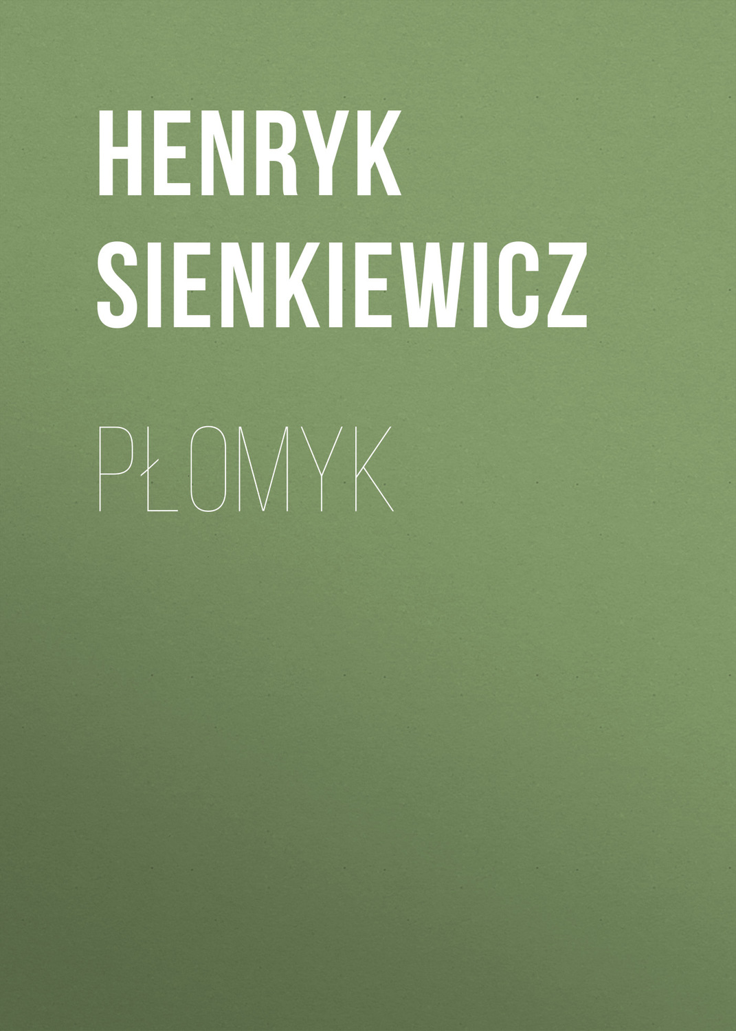 Обложка книги «Płomyk»