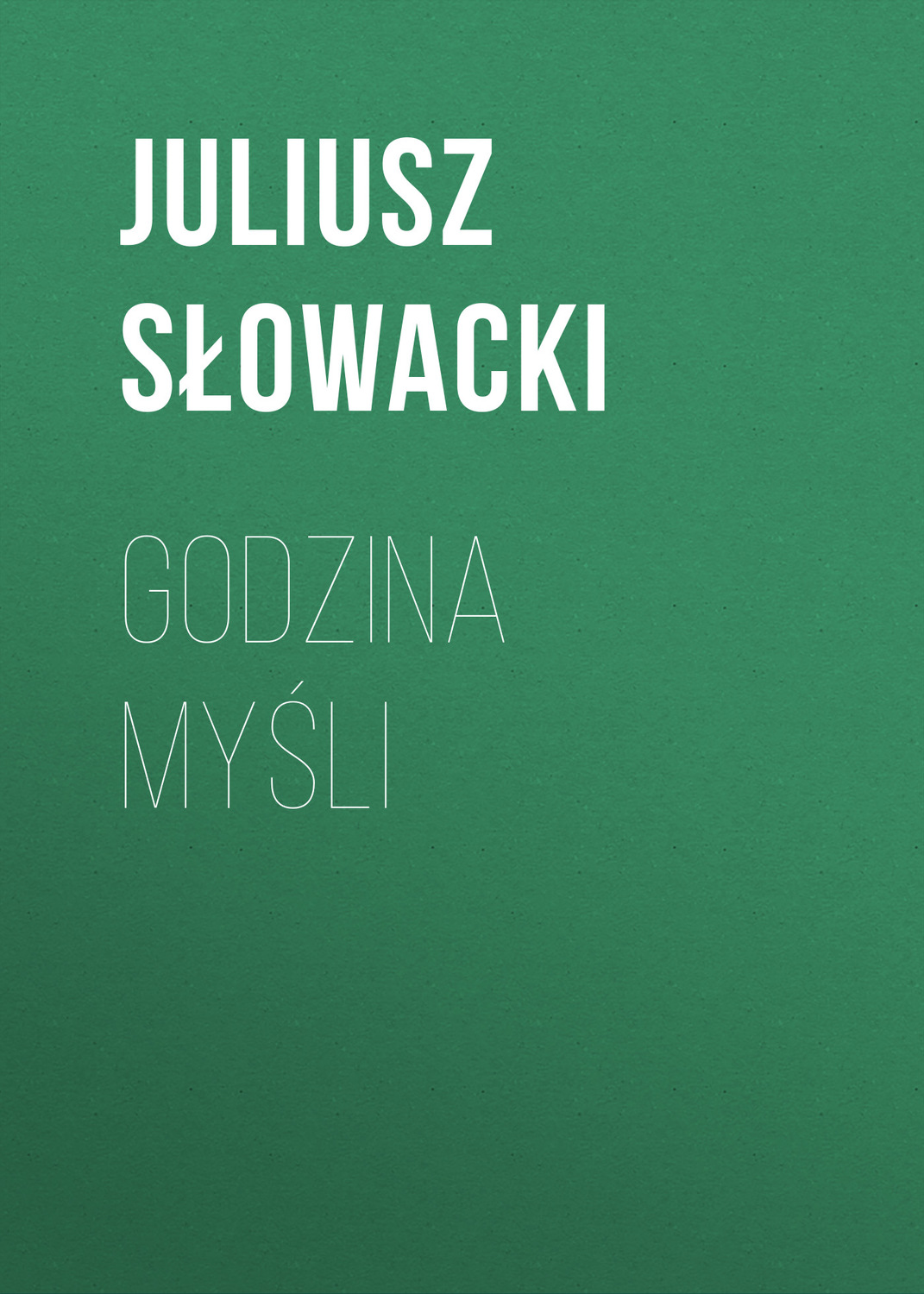Обложка книги «Godzina myśli»