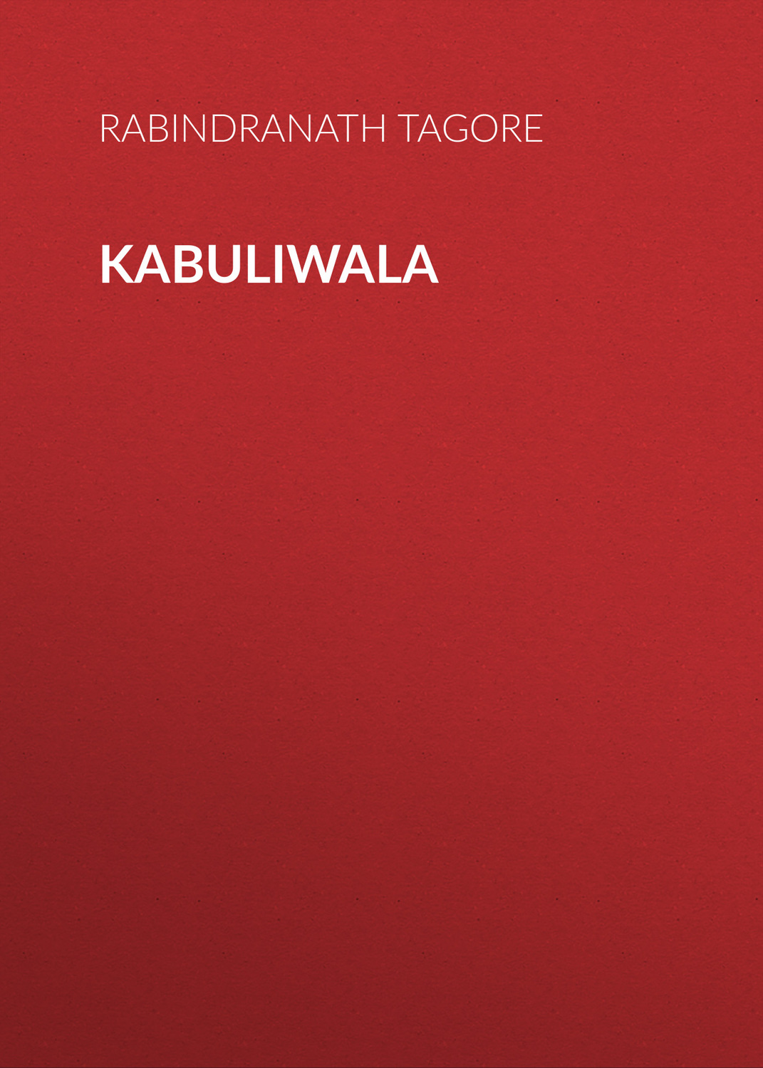 Обложка книги «Kabuliwala»