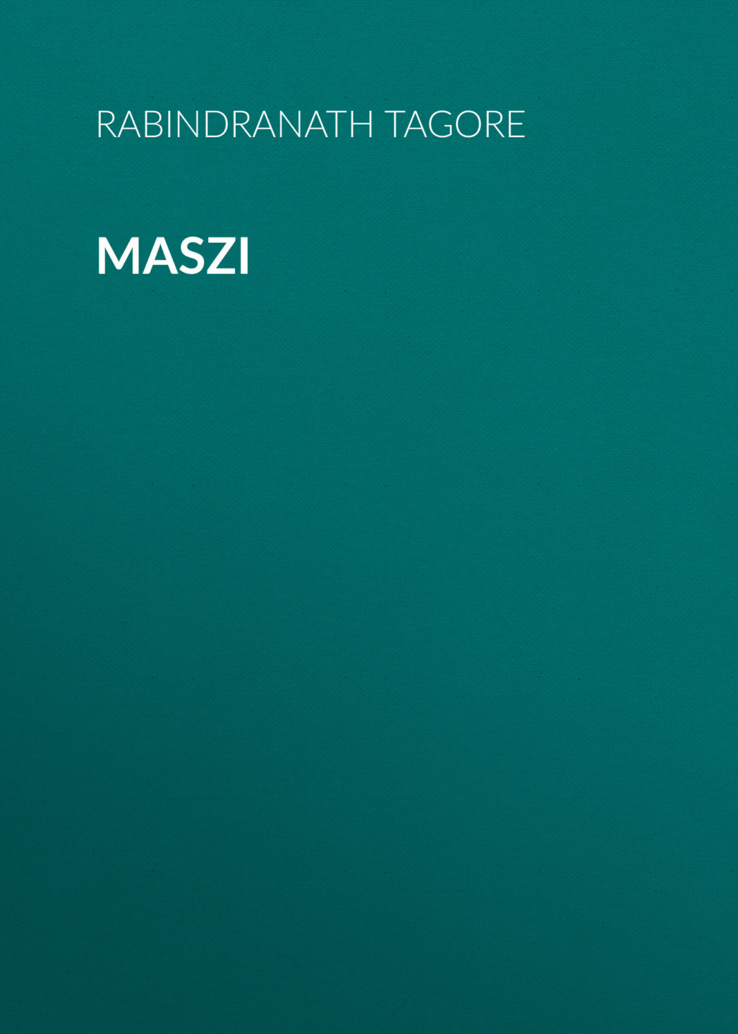 Обложка книги «Maszi»