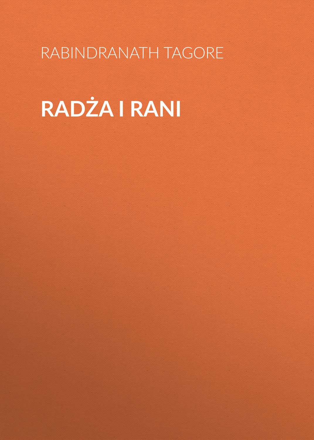 Обложка книги «Radża i rani»