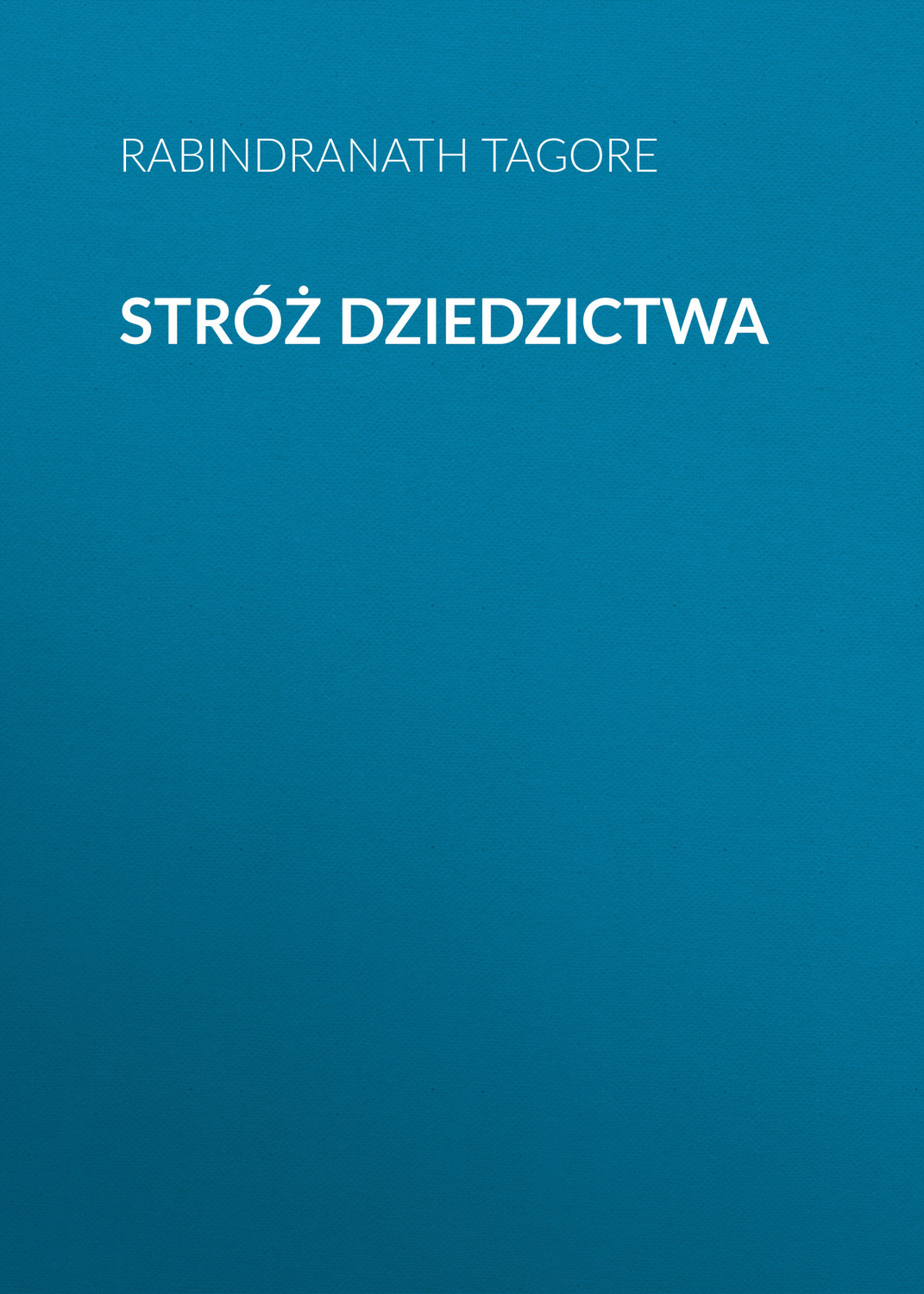 Обложка книги «Stróż dziedzictwa»