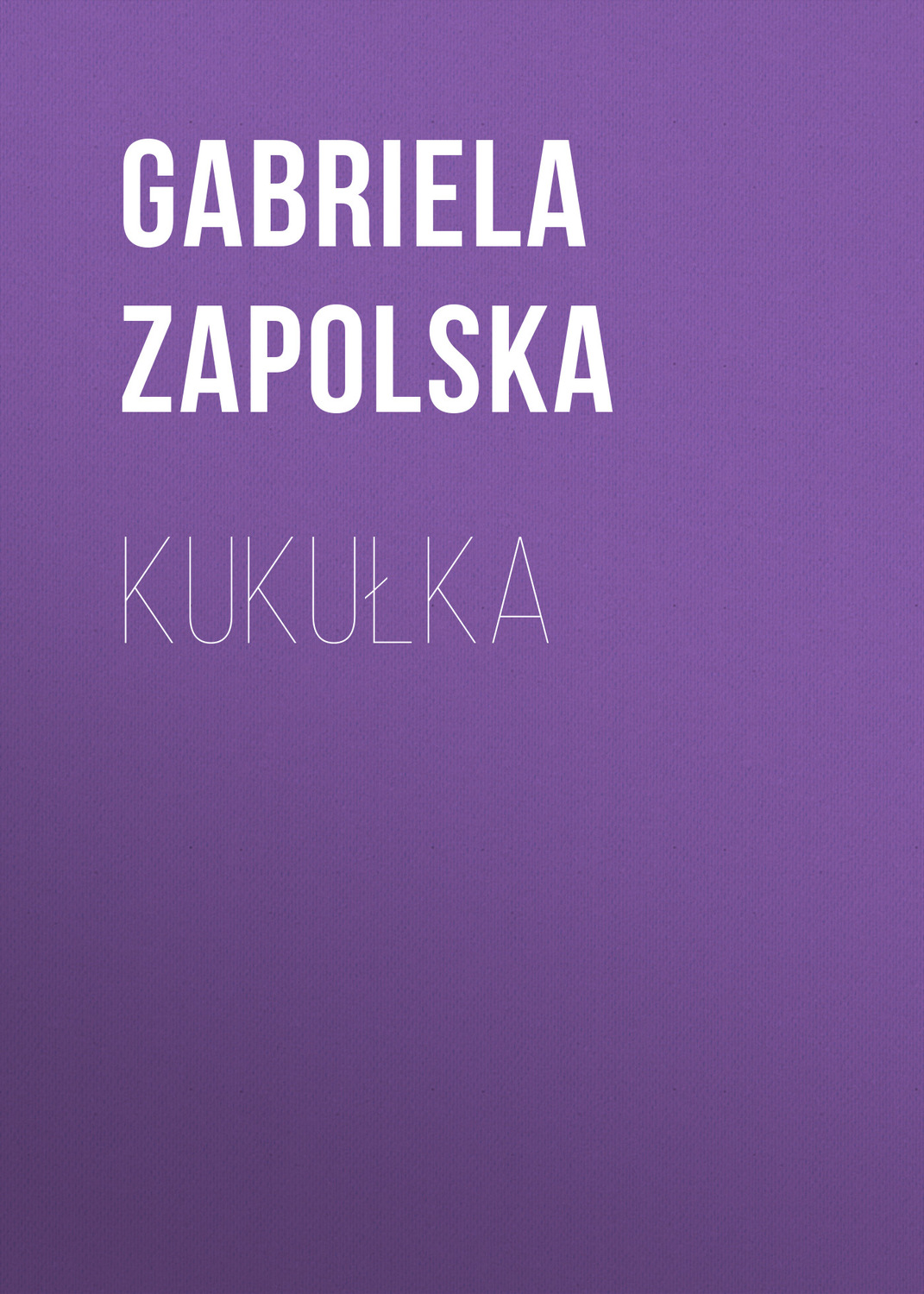 Обложка книги «Kukułka»