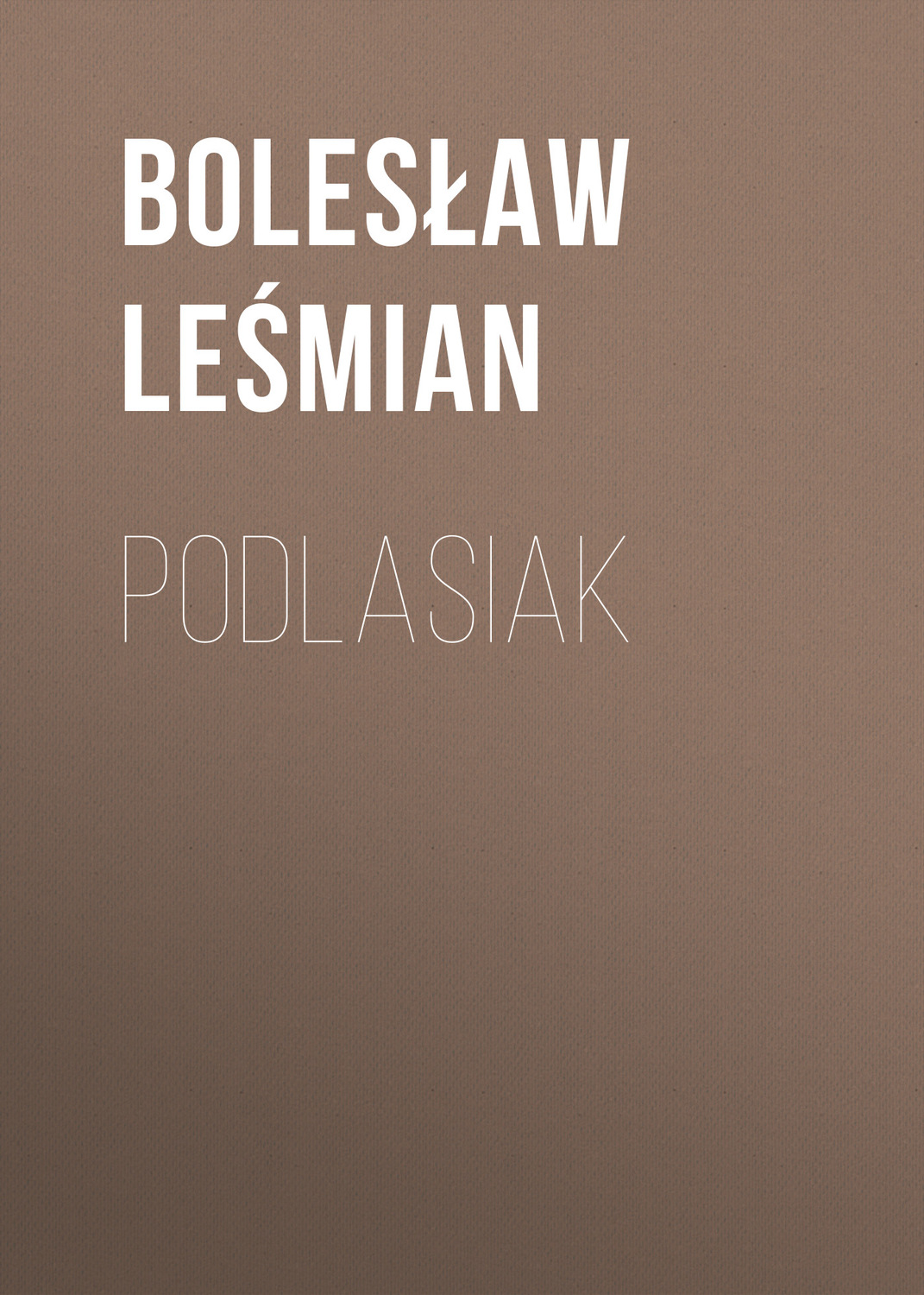 Обложка книги «Podlasiak»