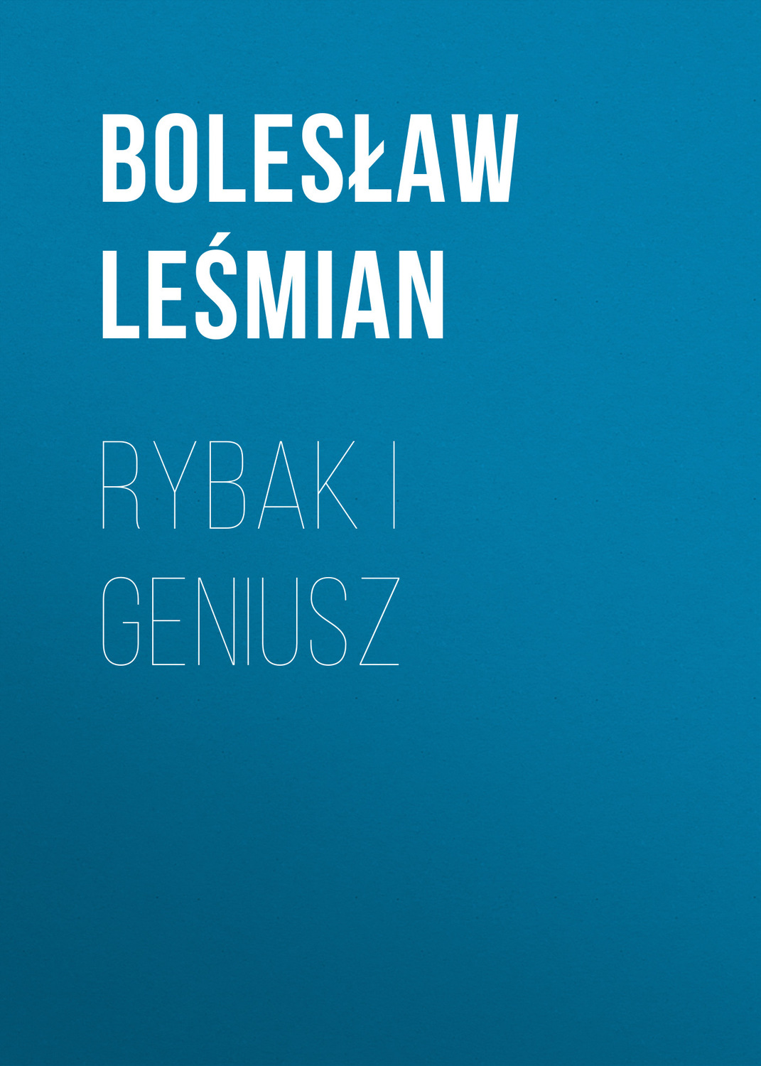 Обложка книги «Rybak i geniusz»