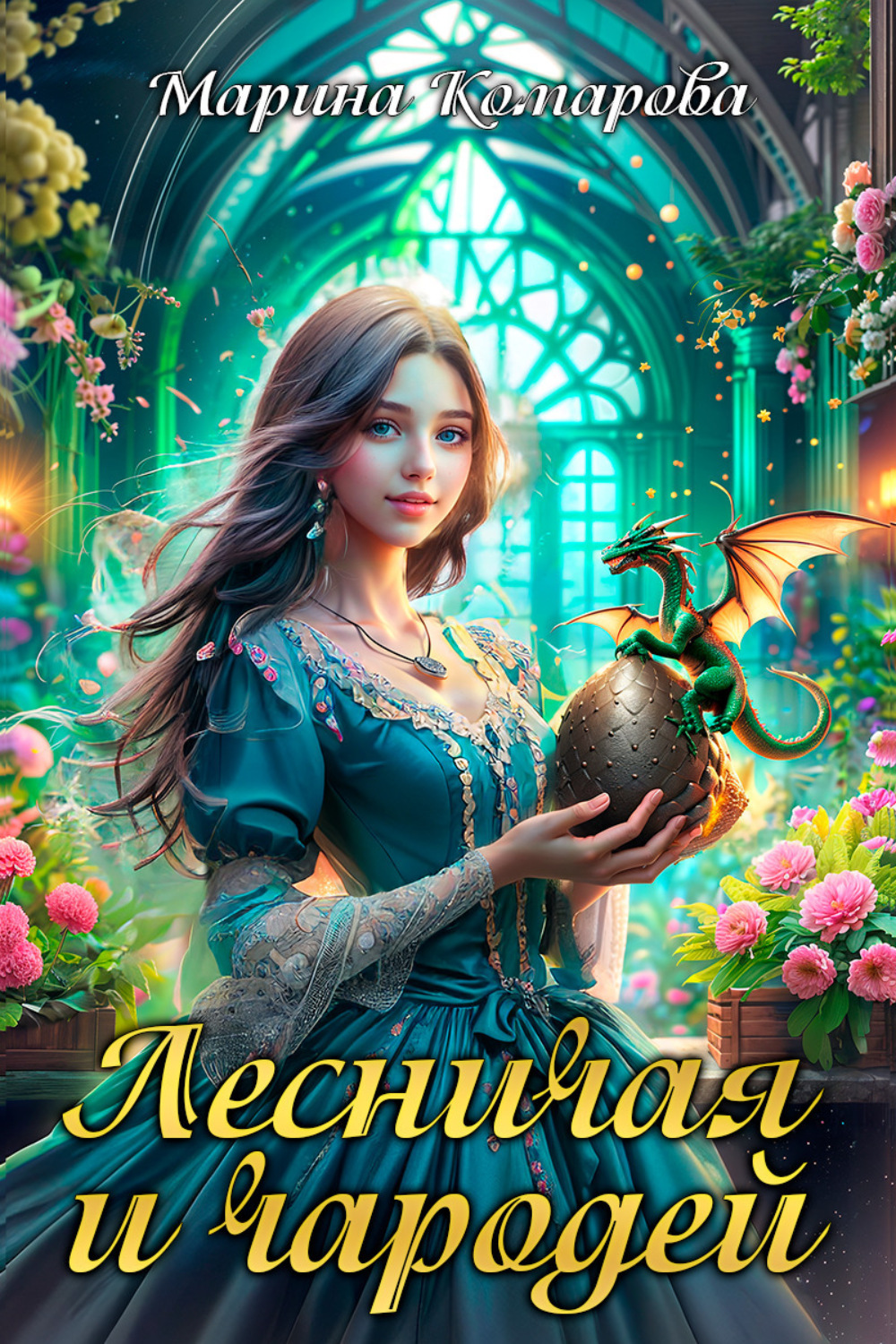 Обложка книги «Лесничая и чародей»