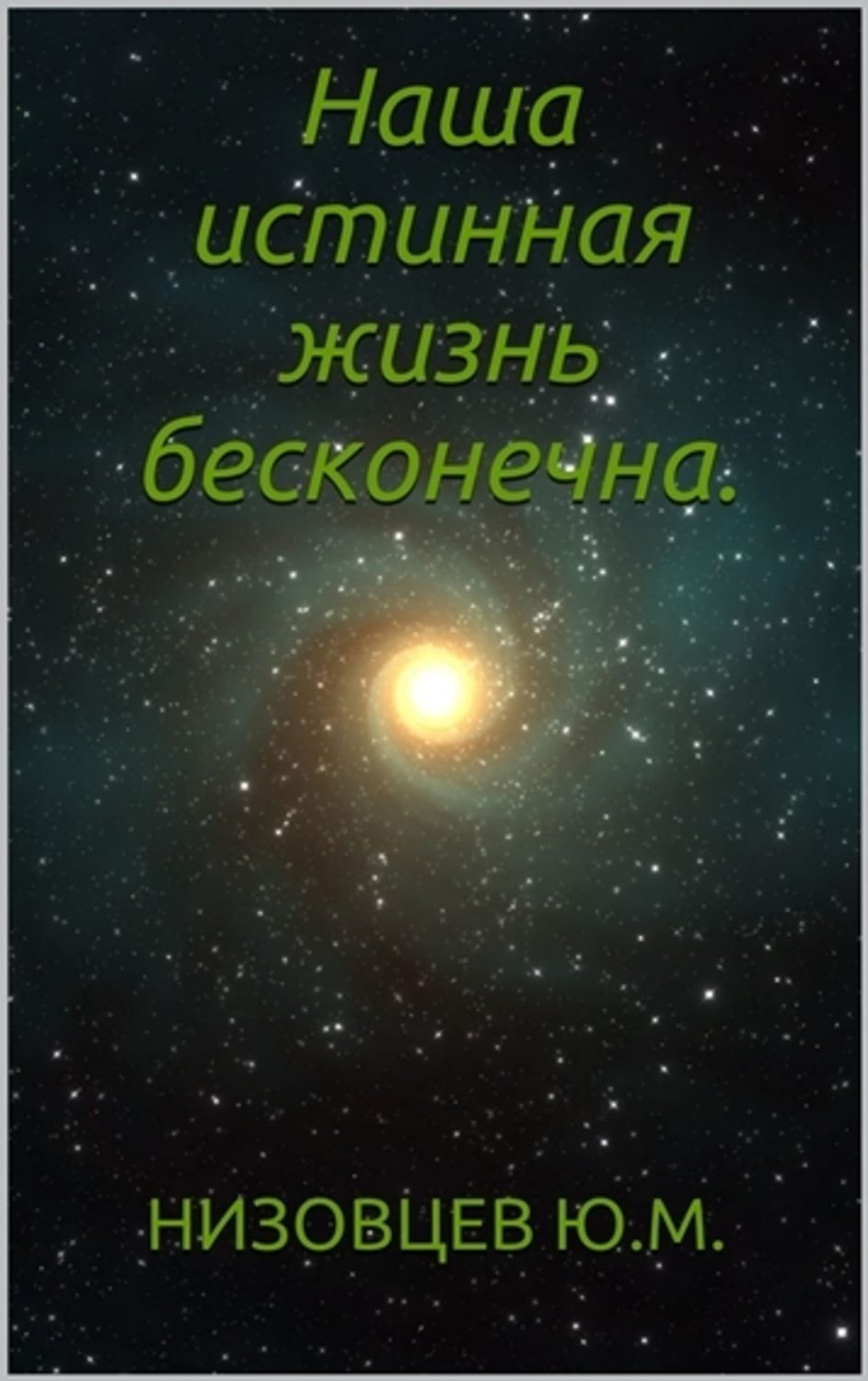 Обложка книги «Наша истинная жизнь бесконечна.»