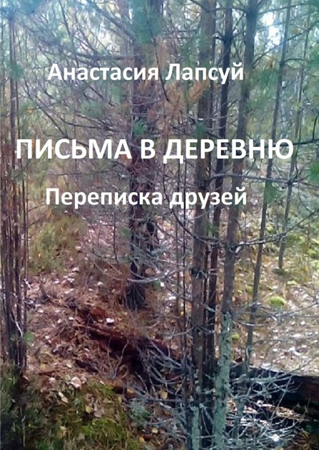Обложка книги «Письма в деревню. Переписка друзей»