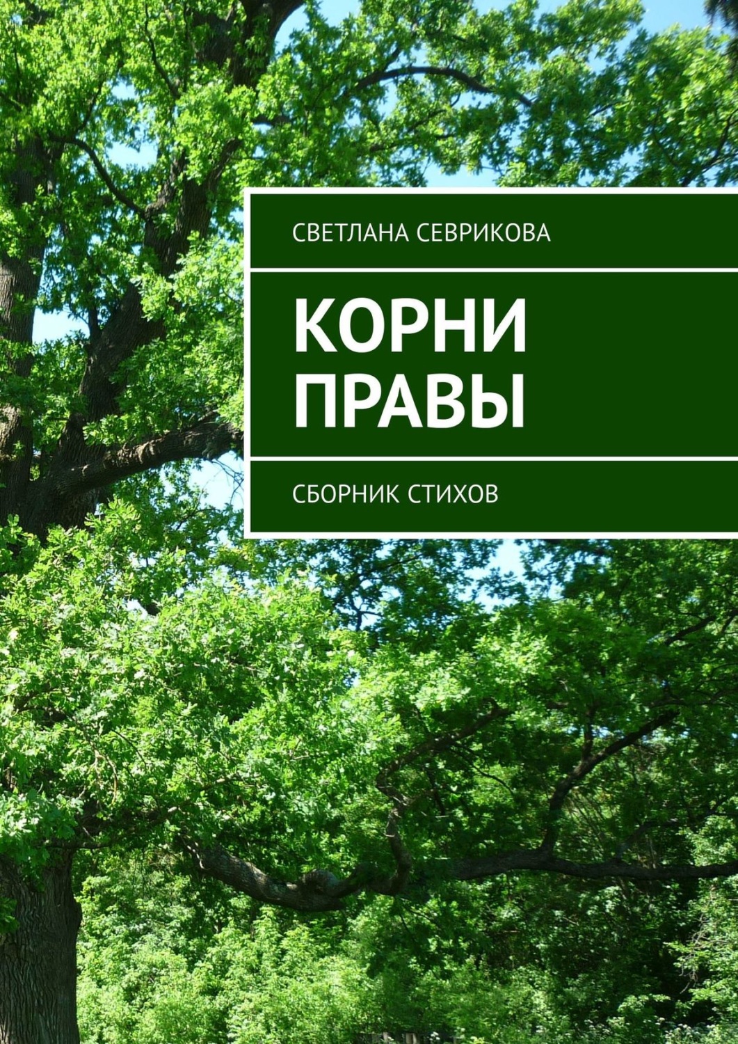 Обложка книги «Корни правы. Сборник стихов»