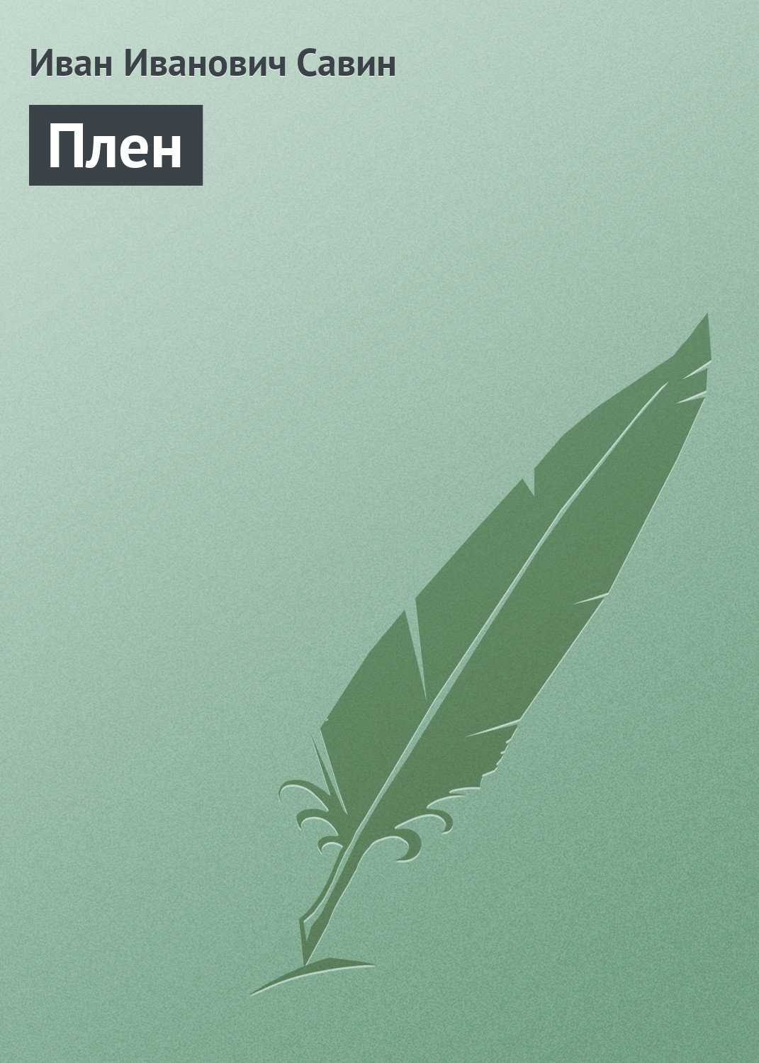 Обложка книги «Плен»
