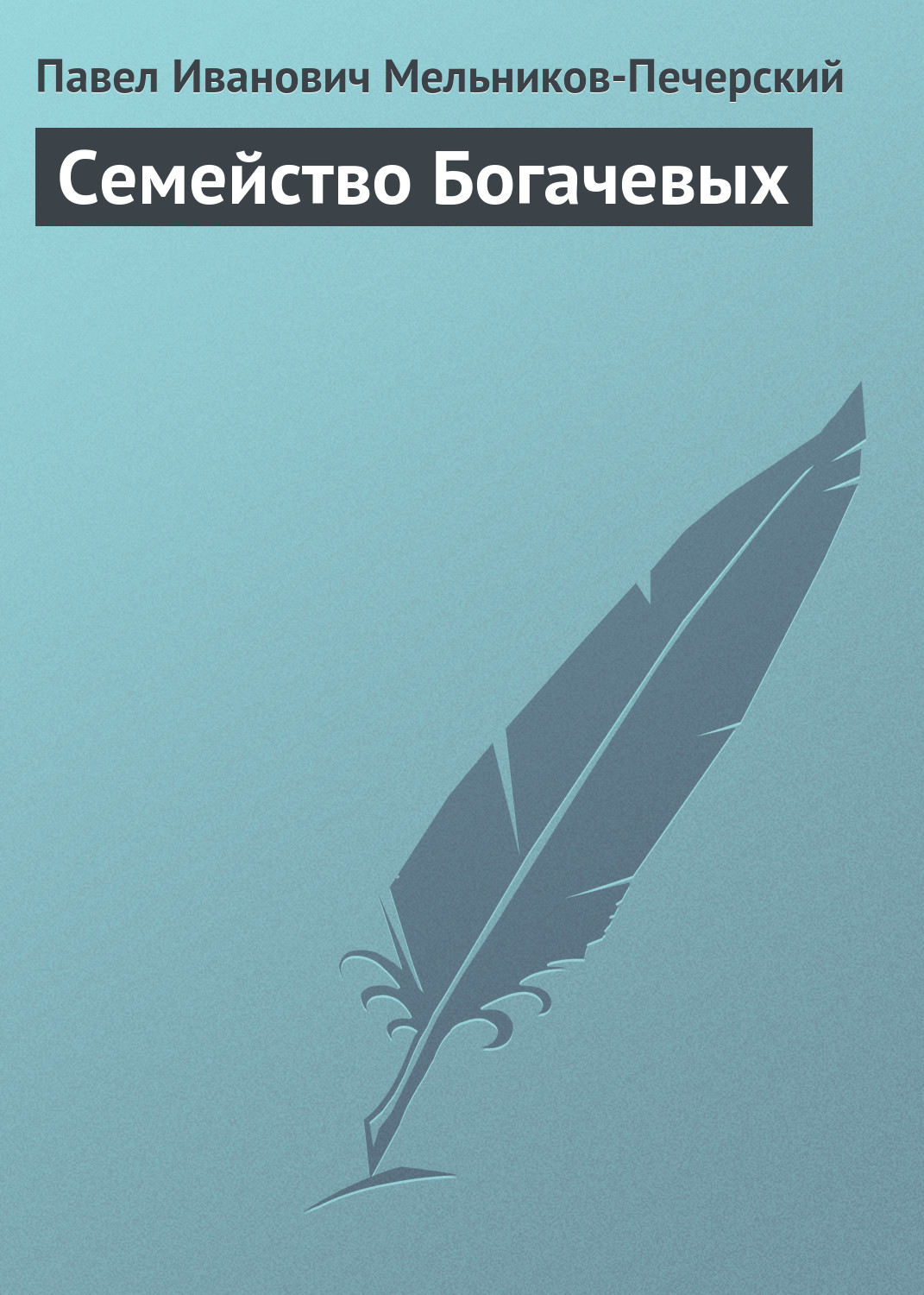 Обложка книги «Семейство Богачевых»