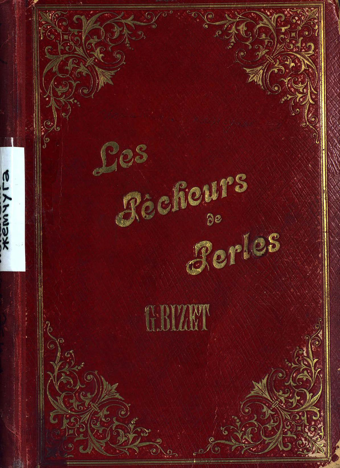 Обложка книги «Les pecheurs de perles»