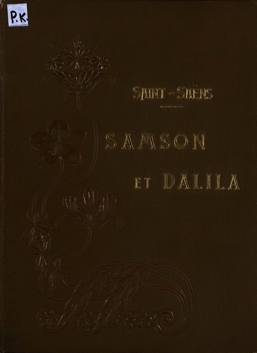Обложка книги «Samson et Dalila»