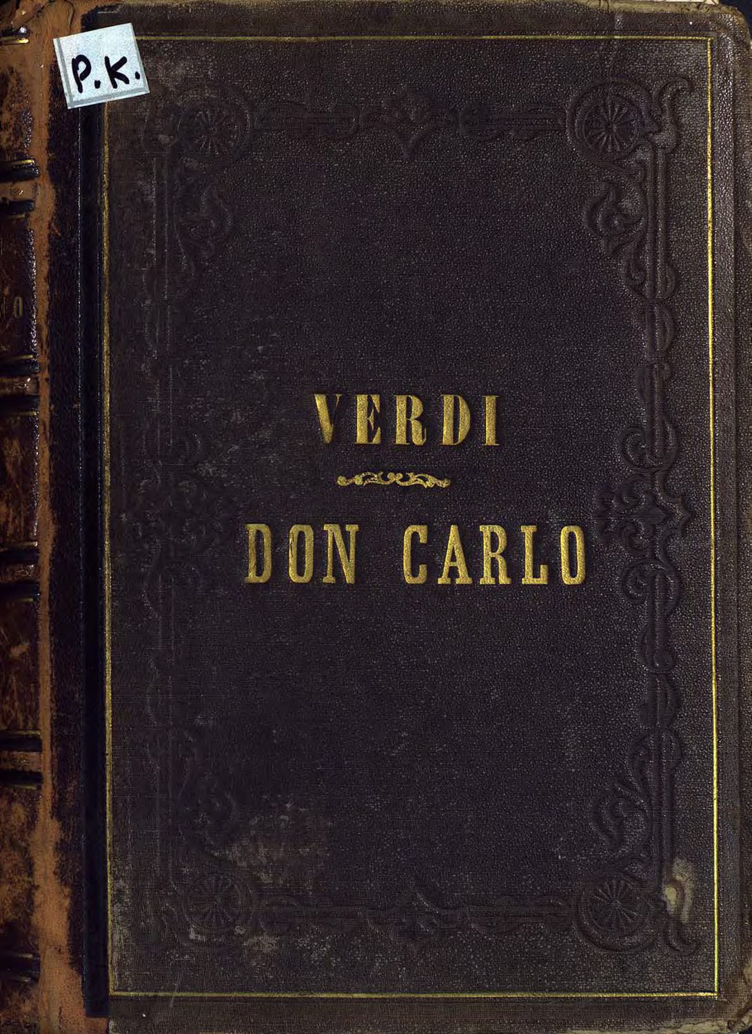Обложка книги «Don Carlo»