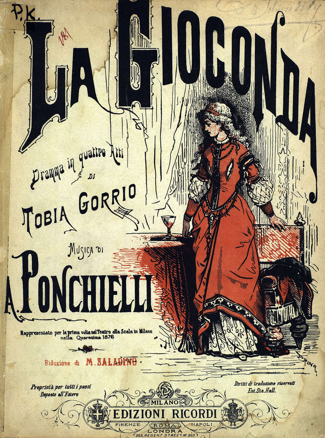 Обложка книги «La Gioconda»