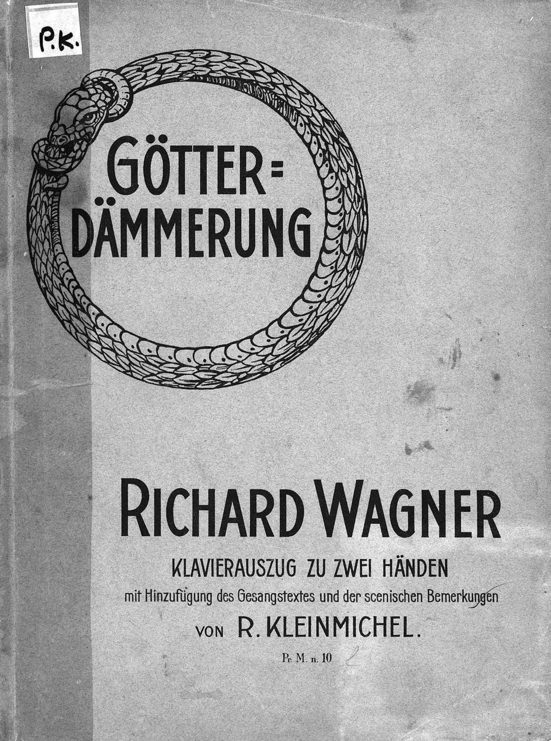 Обложка книги «Gotterdammerung»