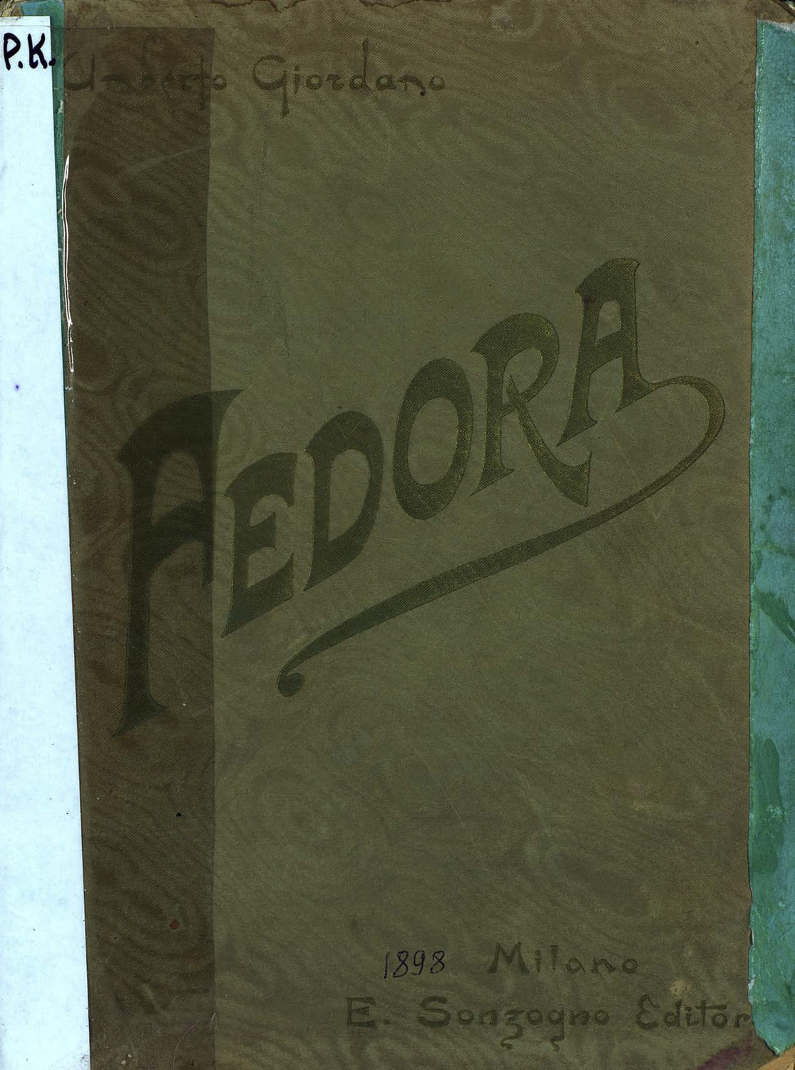 Обложка книги «Fedora»