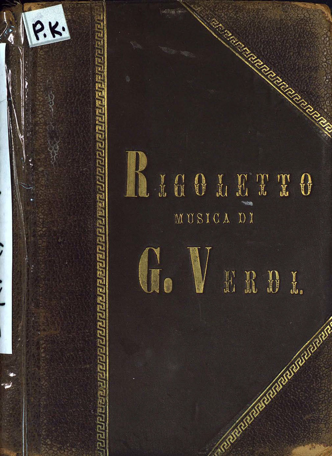 Обложка книги «Rigoletto»