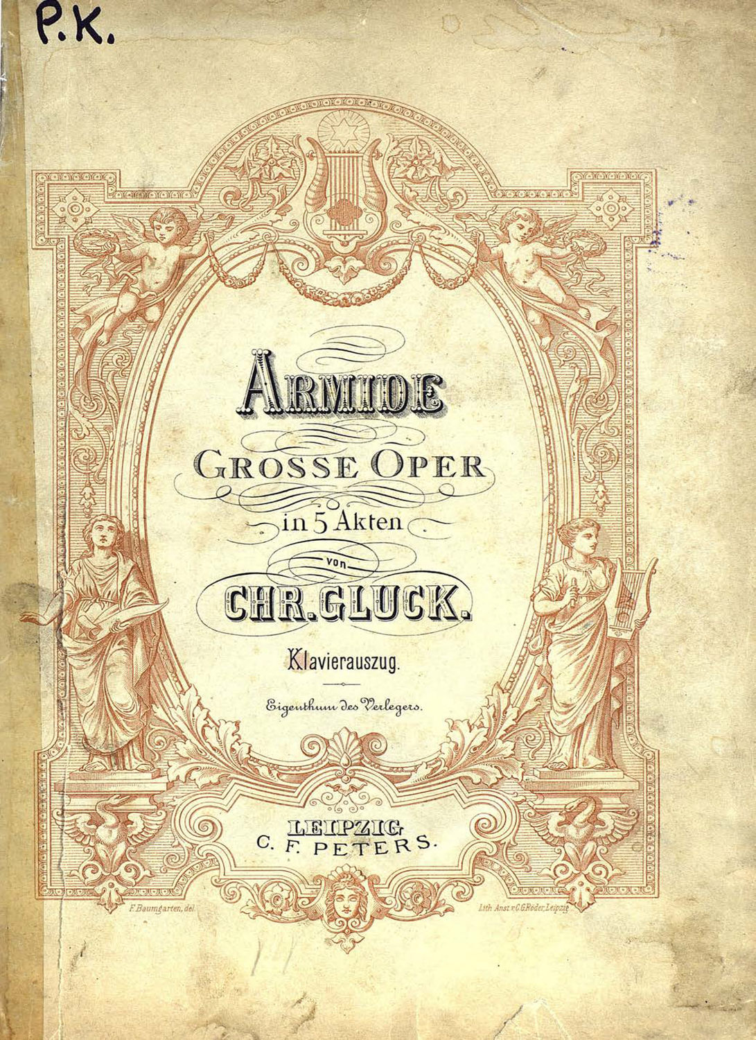 Обложка книги «Armide»