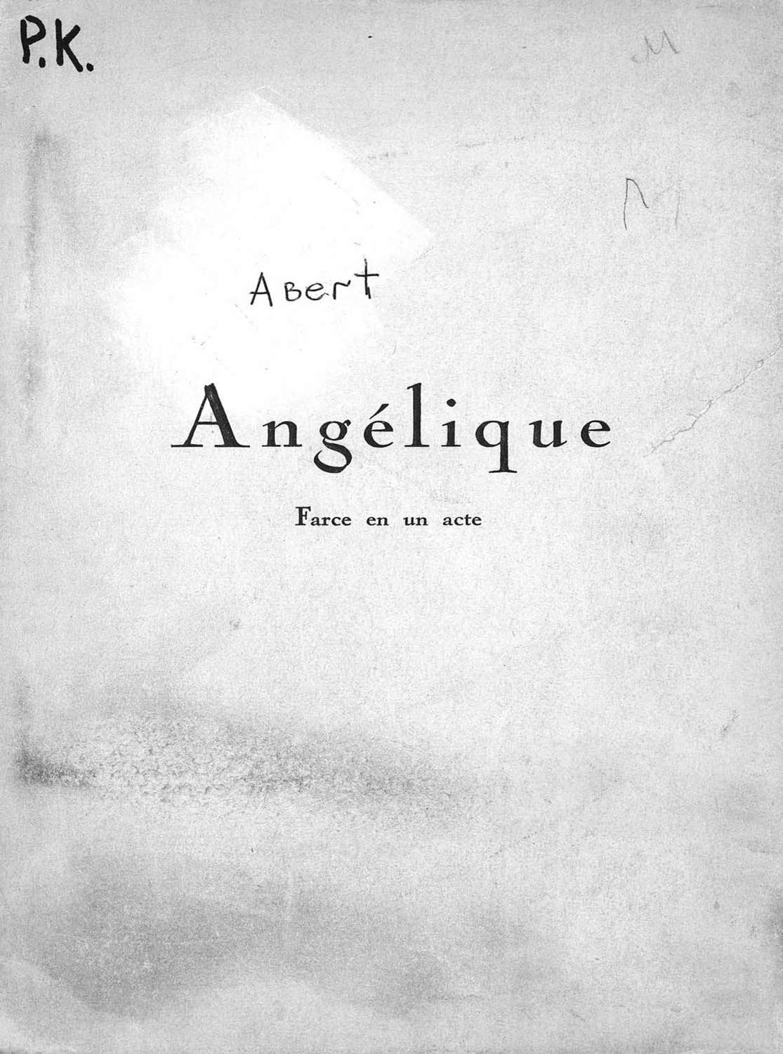 Обложка книги «Angelique»