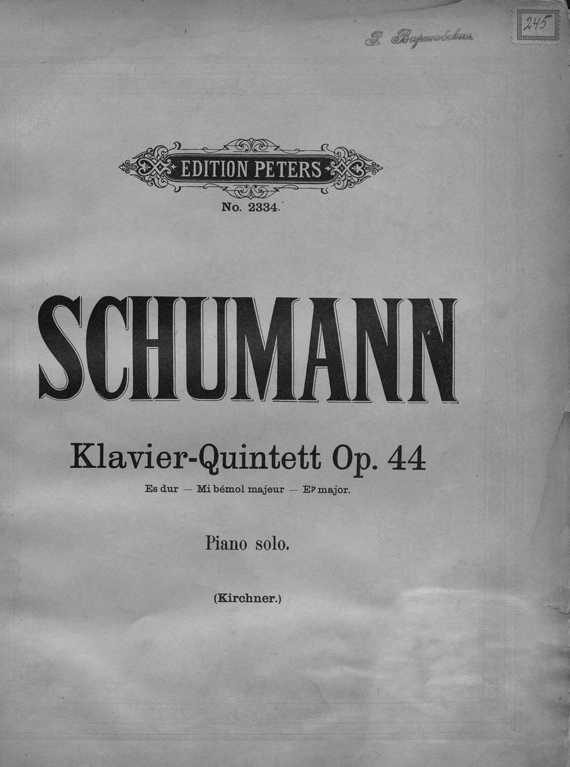 Обложка книги «Quintett»