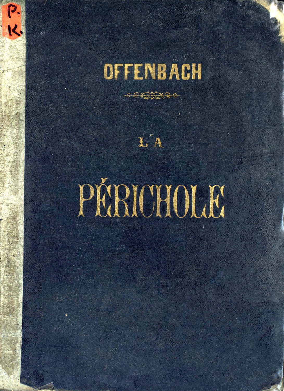 Обложка книги «La Perichole»