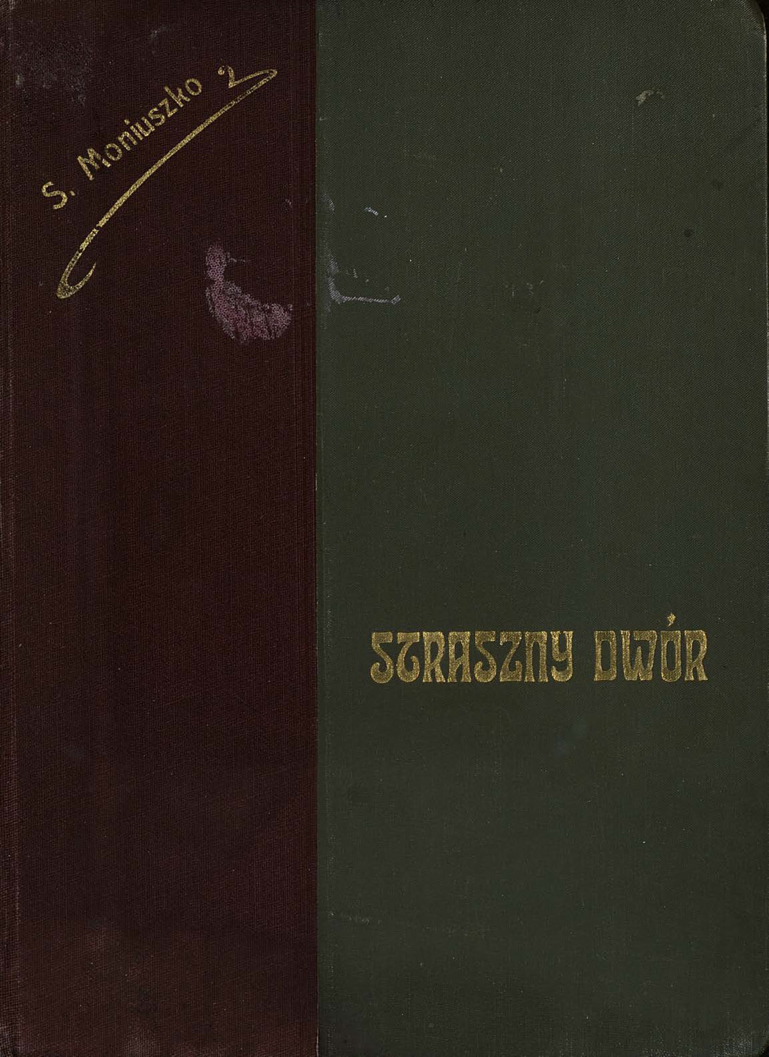 Обложка книги «Straszny dwor»