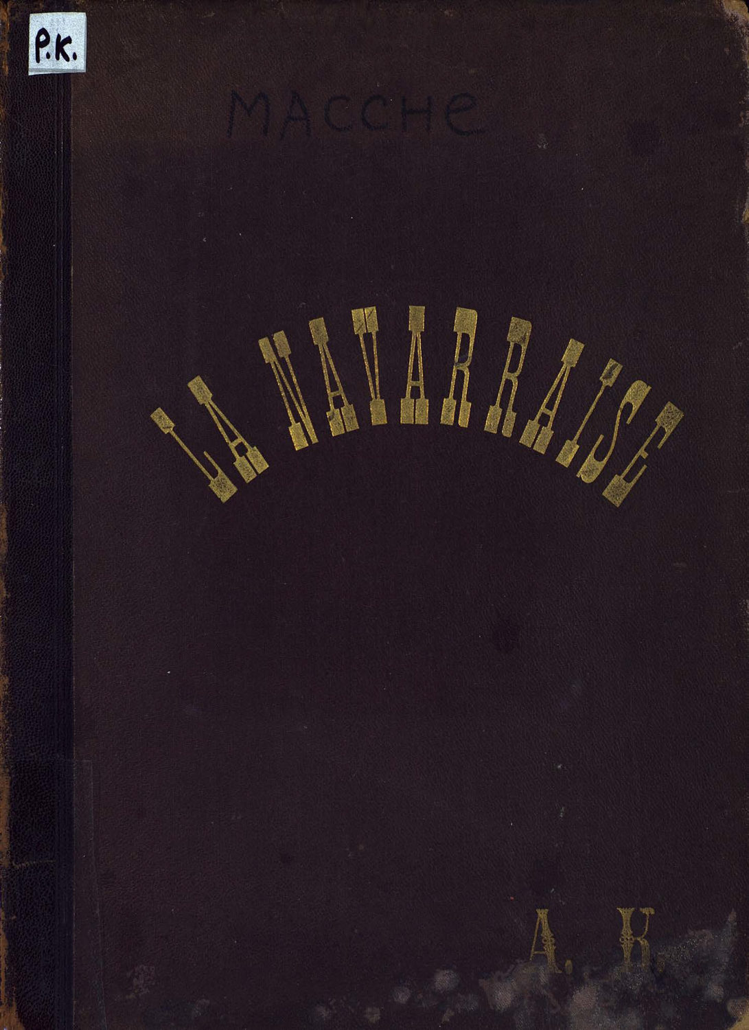 Обложка книги «La Navarraise»