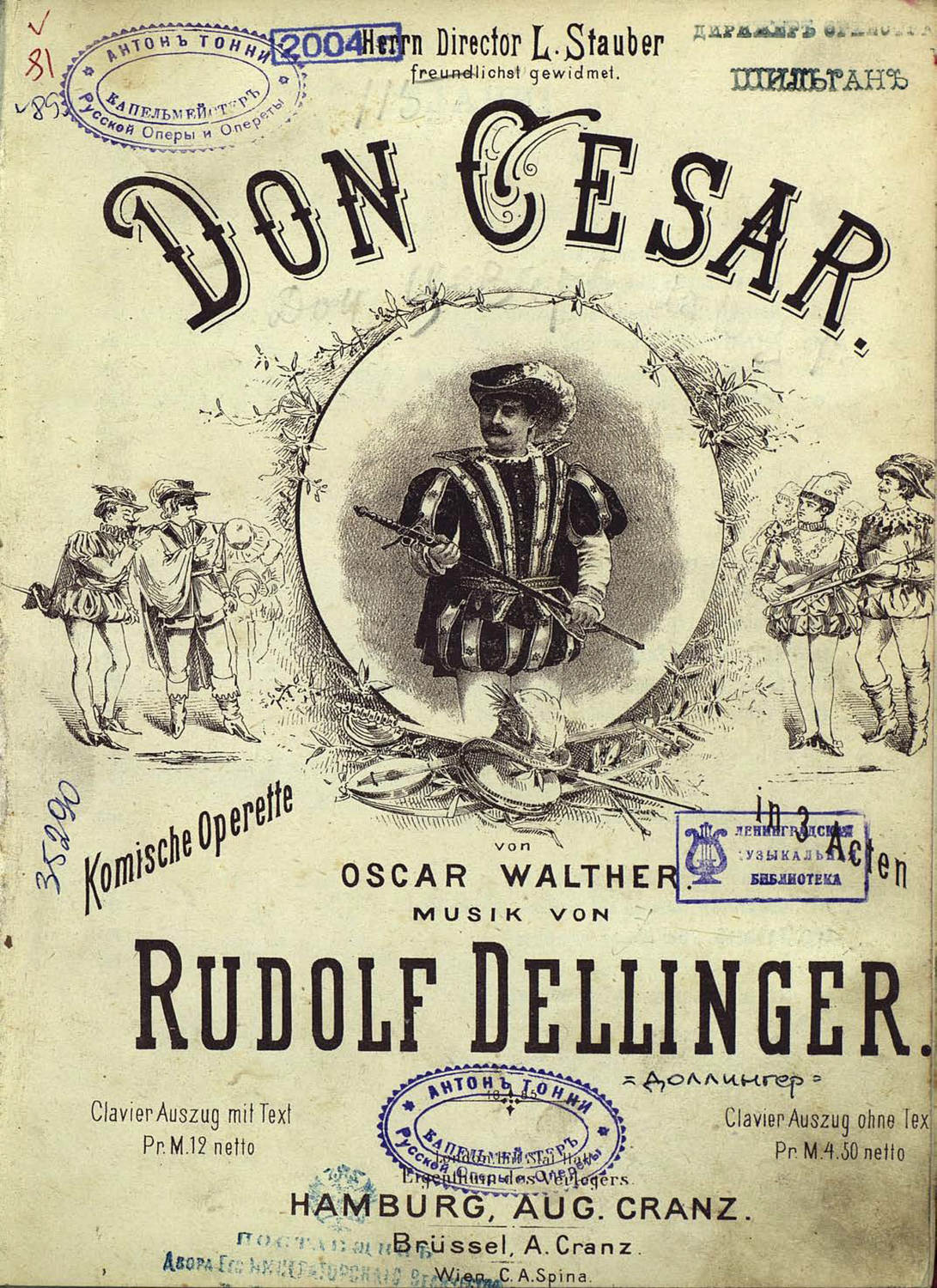 Обложка книги «Don Cesar»