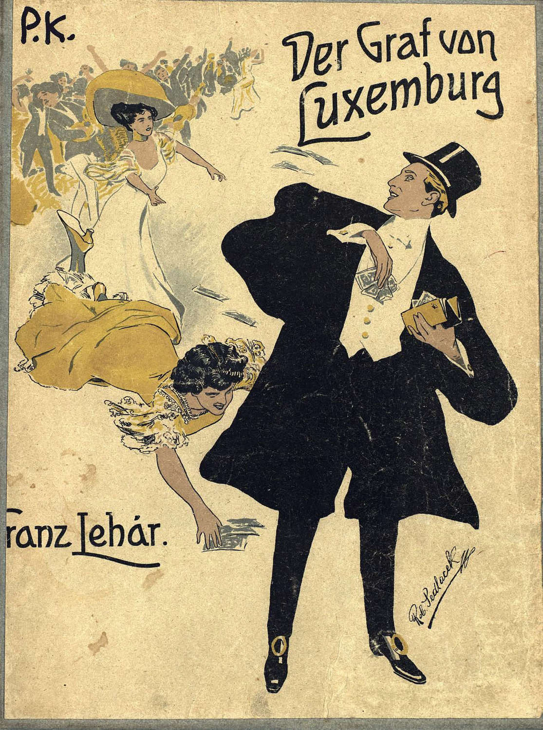 Обложка книги «Der Graf von Luxemburg»