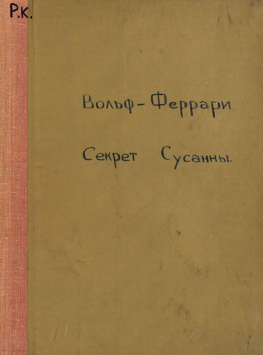 Обложка книги «Susannens Geheimnis»
