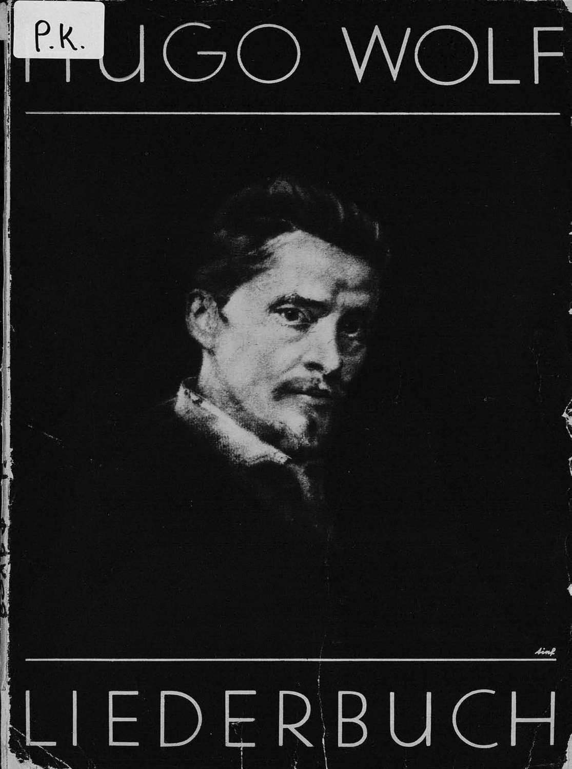 Обложка книги «Hugo Wolf - Liederbuch fur tiefe Stimme»