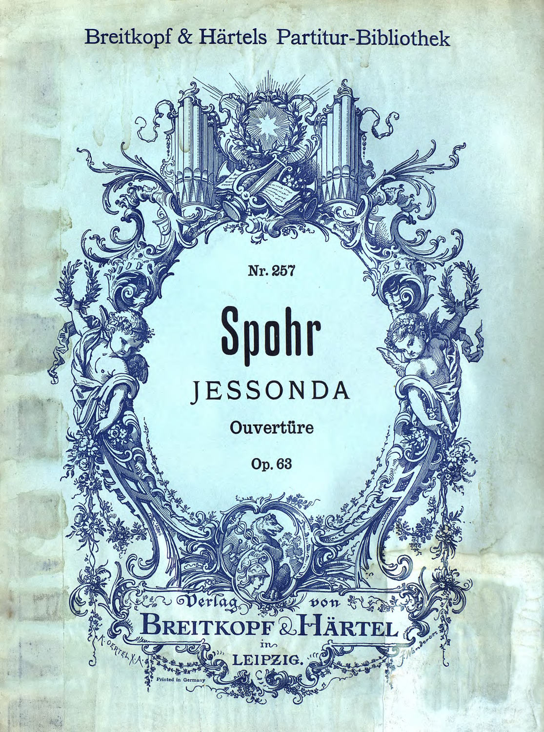 Обложка книги «Ouverture zur Oper "Jessonda" von Ludwig Spohr»