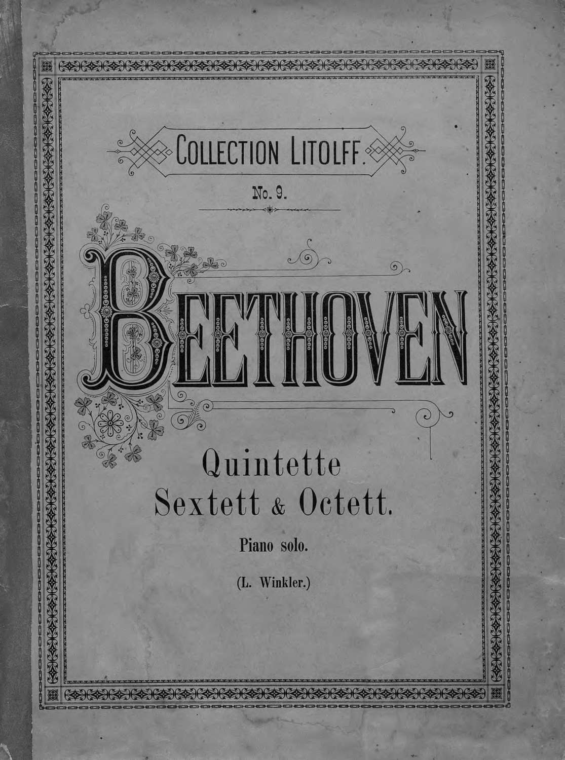 Обложка книги «Quintette, Sextett & Octett»
