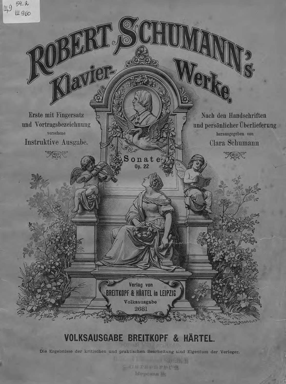 Обложка книги «Zweite Sonate»