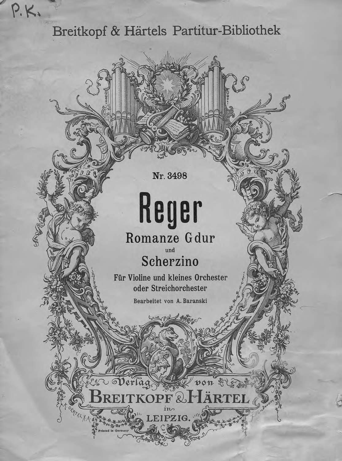Обложка книги «Romanze G-dur und Scherzinoster»