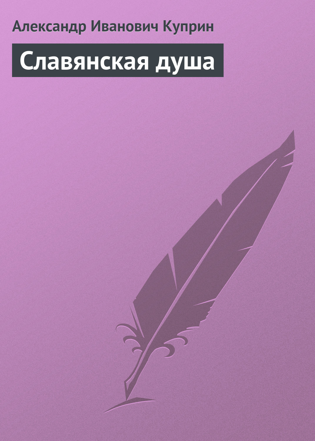 Обложка книги «Славянская душа»